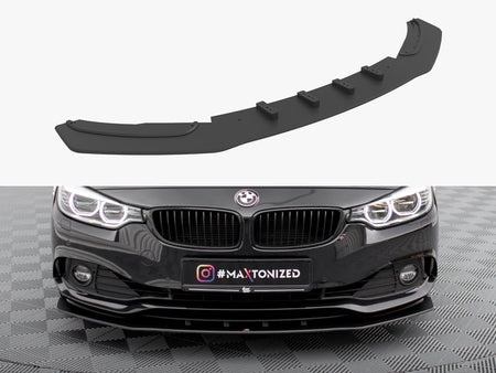 Maxton Design Street PRO Front Splitter BMW 4 Gran Coupe F36 - BM4F36GCCNC-FD1B - Image 1