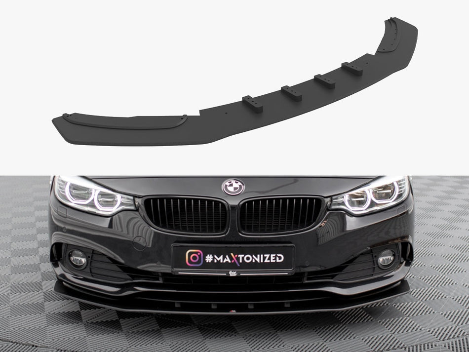 Maxton Design Street PRO Front Splitter BMW 4 Gran Coupe F36 - BM4F36GCCNC-FD1B - Image 1