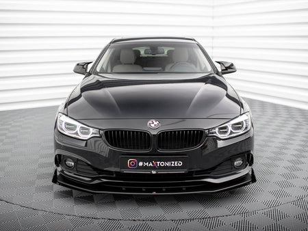 Maxton Design Street PRO Front Splitter + Flaps BMW 4 Gran Coupe F36 - BM4F36GCCNC-FD1B+FSF1G - Image 3