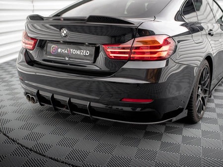 Maxton Design Street PRO Rear Diffuser + Flaps BMW 4 Gran Coupe F36 - BM4F36GCCNC-RS1B+RSF1G - Image 3