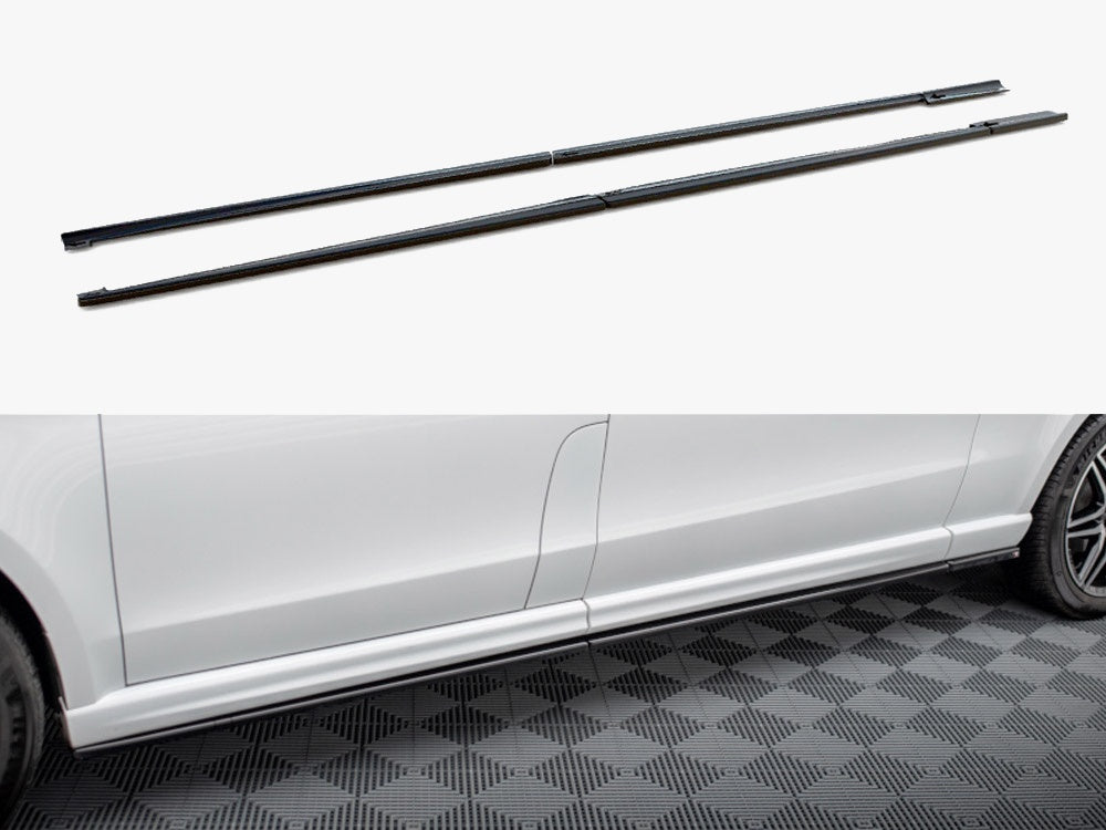 Side Skirt Diffusers V.1 Mercedes V-Class Extra Long AMG-Line W447