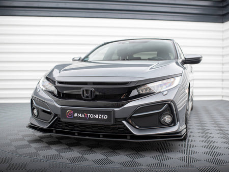 Maxton Design Street PRO Front Splitter Honda Civic Sport Mk 10 - HOCI10SPORTCNC-FD1B - Image 2