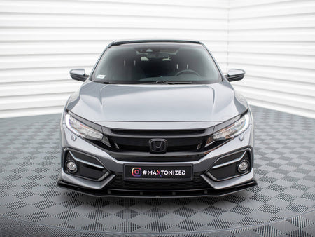 Maxton Design Street PRO Front Splitter Honda Civic Sport Mk 10 - HOCI10SPORTCNC-FD1B - Image 3