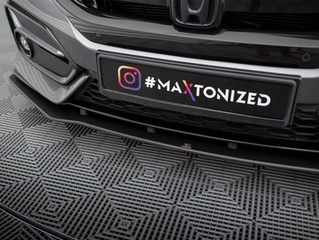 Maxton Design Street PRO Front Splitter Honda Civic Sport Mk 10 - HOCI10SPORTCNC-FD1B - Image 4