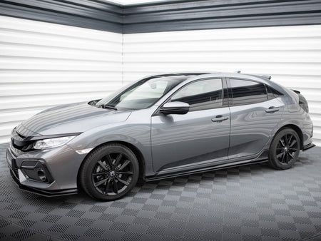 Maxton Design Street PRO Side Skirts Diffusers Honda Civic Sport Mk 10 - HOCI10SPORTCNC-SD1B - Image 2