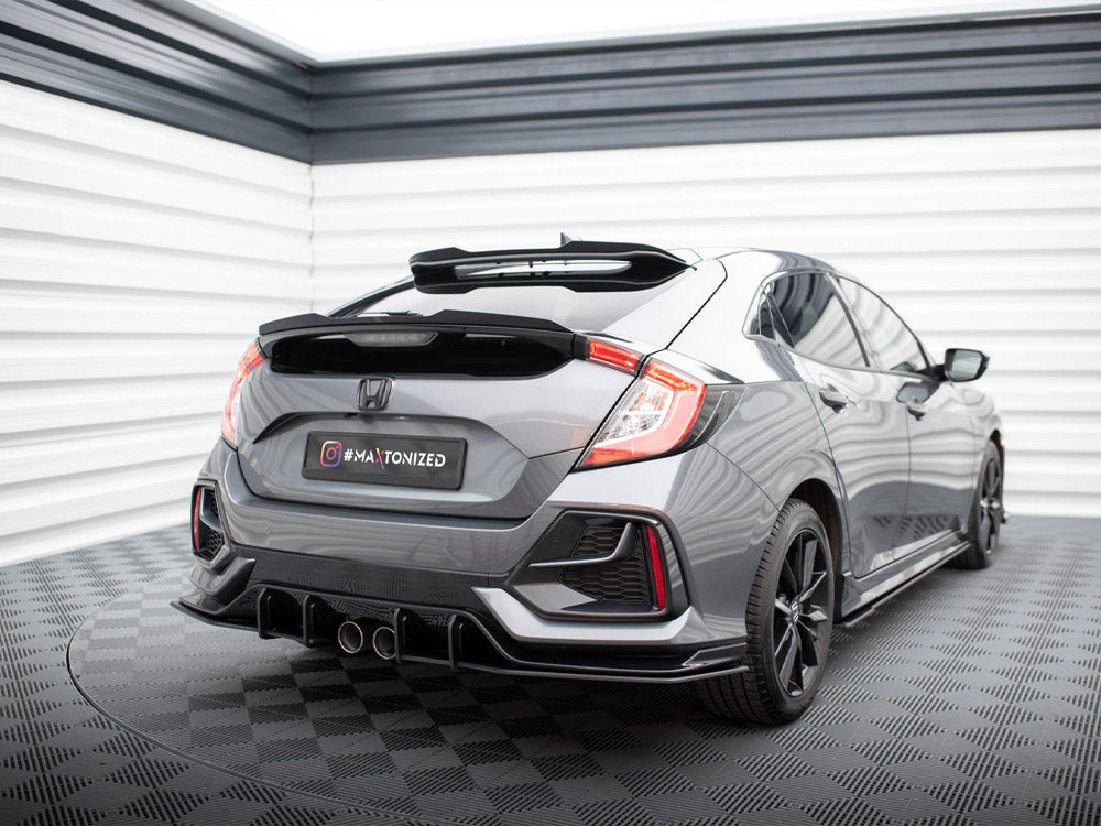 Maxton Design Street PRO Rear Side Splitters V.1 Honda Civic Sport Mk10 Facelift - HOCI10SPORTCNC-RSD1B - Image 2