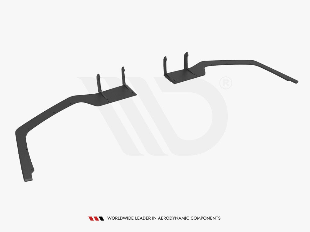 Maxton Design Street PRO Rear Side Splitters V.1 Honda Civic Sport Mk10 Facelift - HOCI10SPORTCNC-RSD1B - Image 7