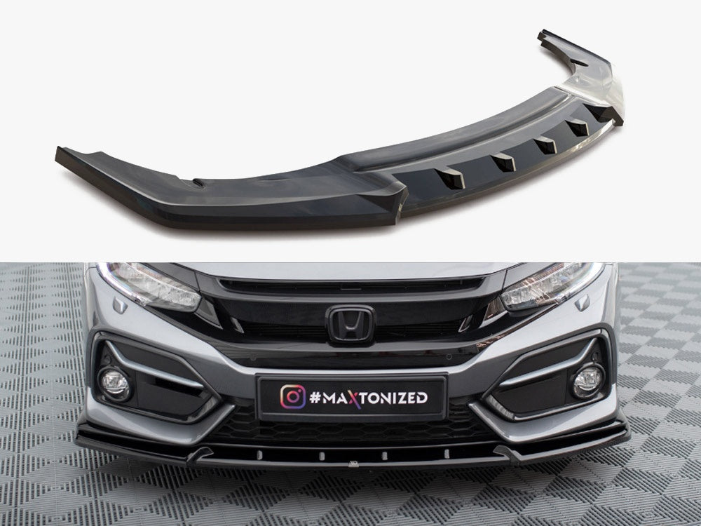 Maxton Design Front Splitter Honda Civic Sport Mk 10 - HO-CI-10-SPORT-FD1G - Image 1