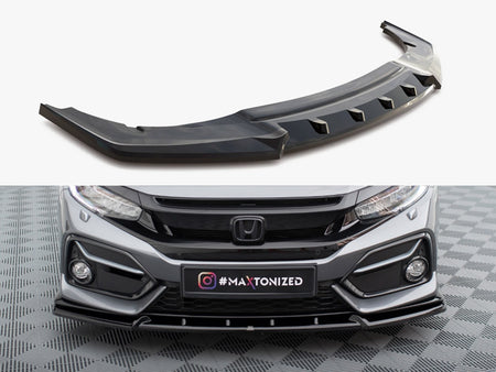 Maxton Design Front Splitter Honda Civic Sport Mk 10 - HO-CI-10-SPORT-FD1G - Image 1