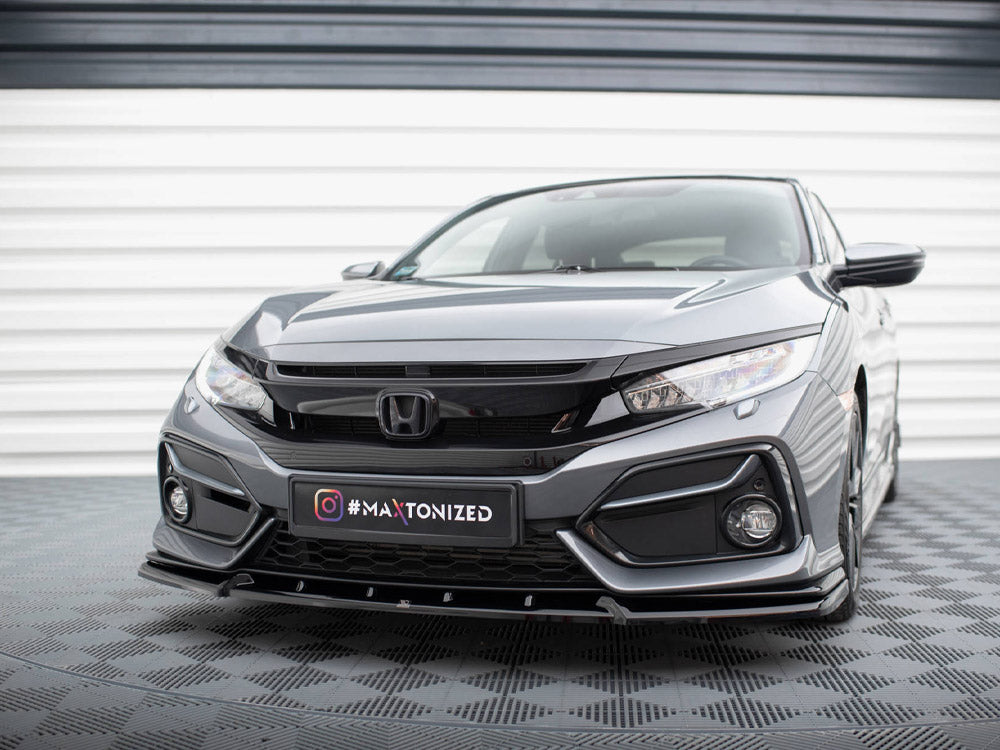 Maxton Design Front Splitter Honda Civic Sport Mk 10 - HO-CI-10-SPORT-FD1G - Image 2