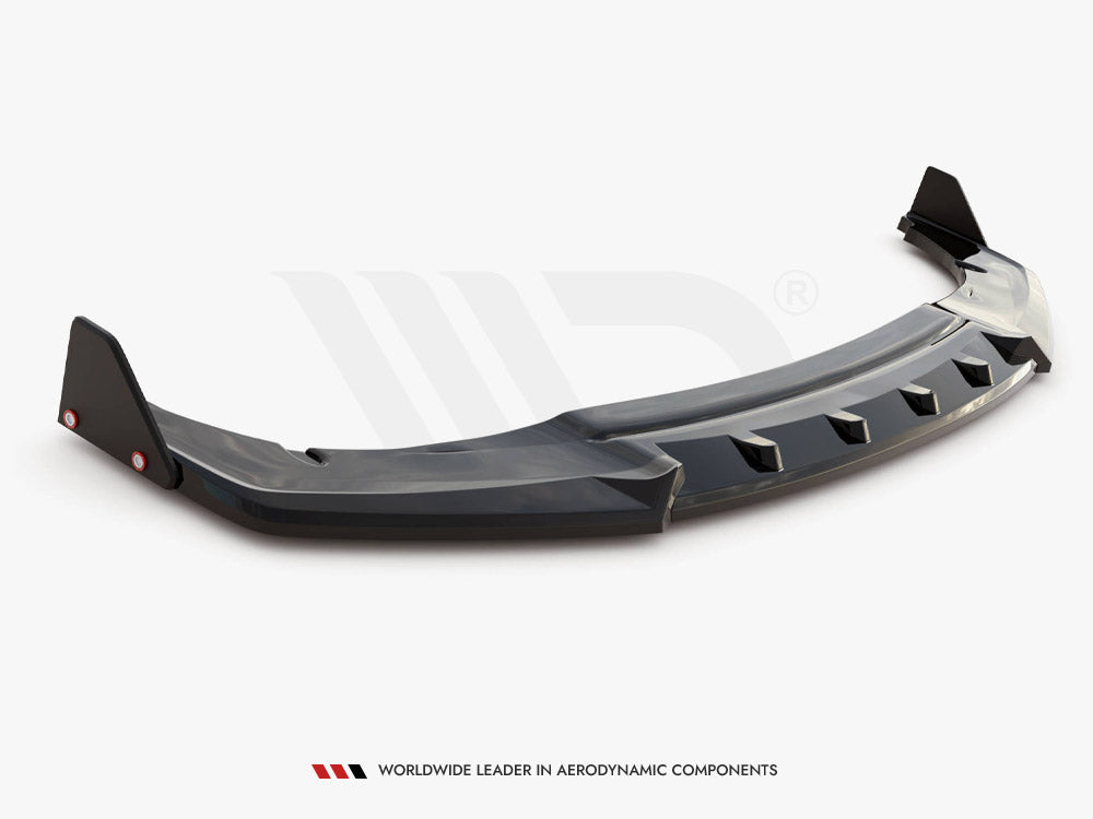 Maxton Design Front Splitter V.1 + Flaps Honda Civic Sport Mk 10 - HO-CI-10-SPORT-FD1G+FSF1B - Image 6