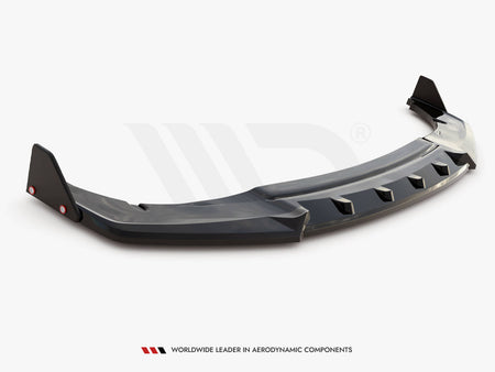 Maxton Design Front Splitter V.1 + Flaps Honda Civic Sport Mk 10 - HO-CI-10-SPORT-FD1G+FSF1B - Image 6