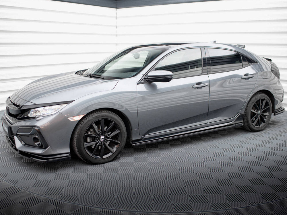 Maxton Design Side Skirts Diffusers Honda Civic Sport Mk 10 - HO-CI-10-SPORT-SD1G - Image 2