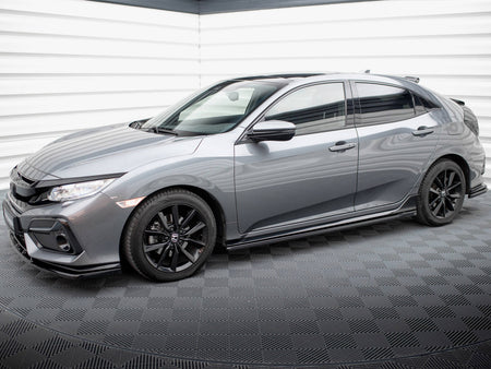 Maxton Design Side Skirts Diffusers Honda Civic Sport Mk 10 - HO-CI-10-SPORT-SD1G - Image 2