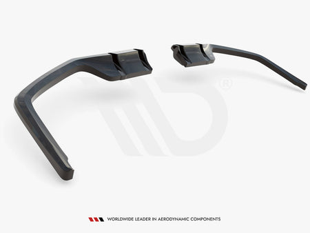 Maxton Design Rear Splitter V.1 (Vertical Bars) Honda Civic Sport Mk10 Facelift - HO-CI-10-SPORT-RSD1G+RD1G - Image 6