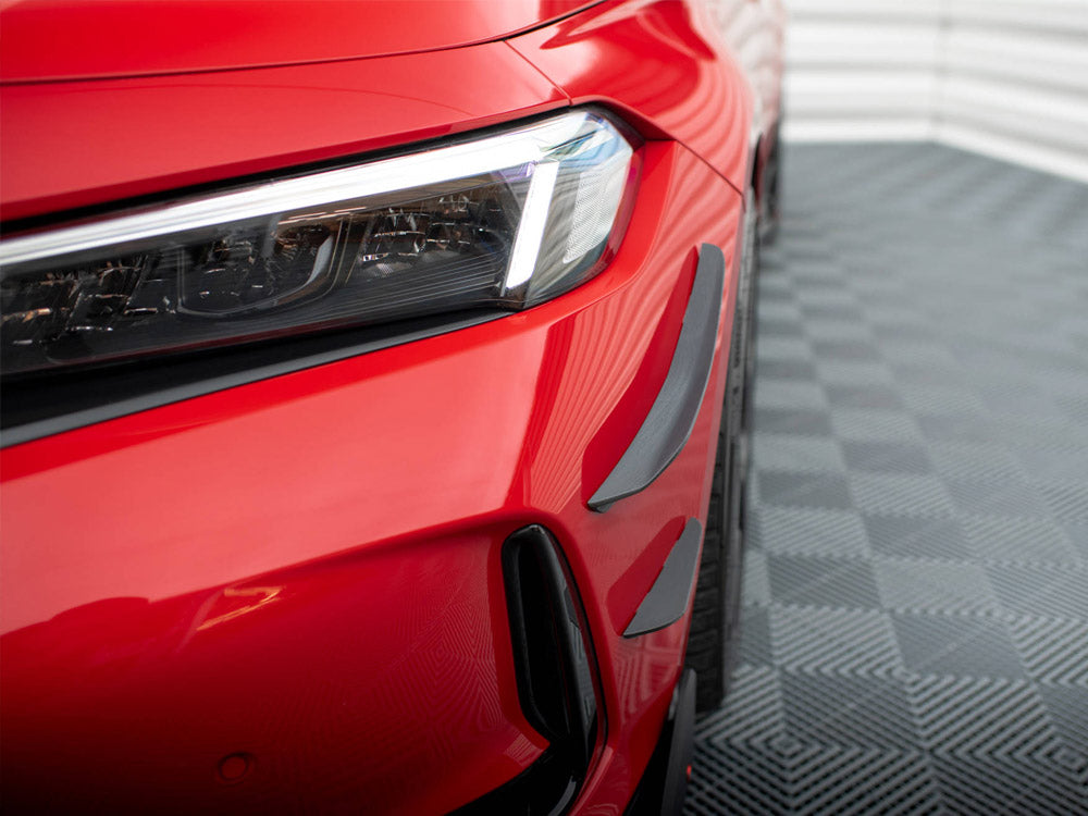 Maxton Design Front Bumper Wings (Canards) Honda Civic Type-R Mk 11 - HO-CI-11-TYPE-R-CAN1 - Image 3