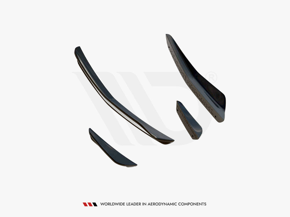 Maxton Design Front Bumper Wings (Canards) Honda Civic Type-R Mk 11 - HO-CI-11-TYPE-R-CAN1 - Image 6