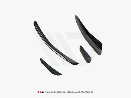 Maxton Design Front Bumper Wings (Canards) Honda Civic Type-R Mk 11 - HO-CI-11-TYPE-R-CAN1 - Image 6