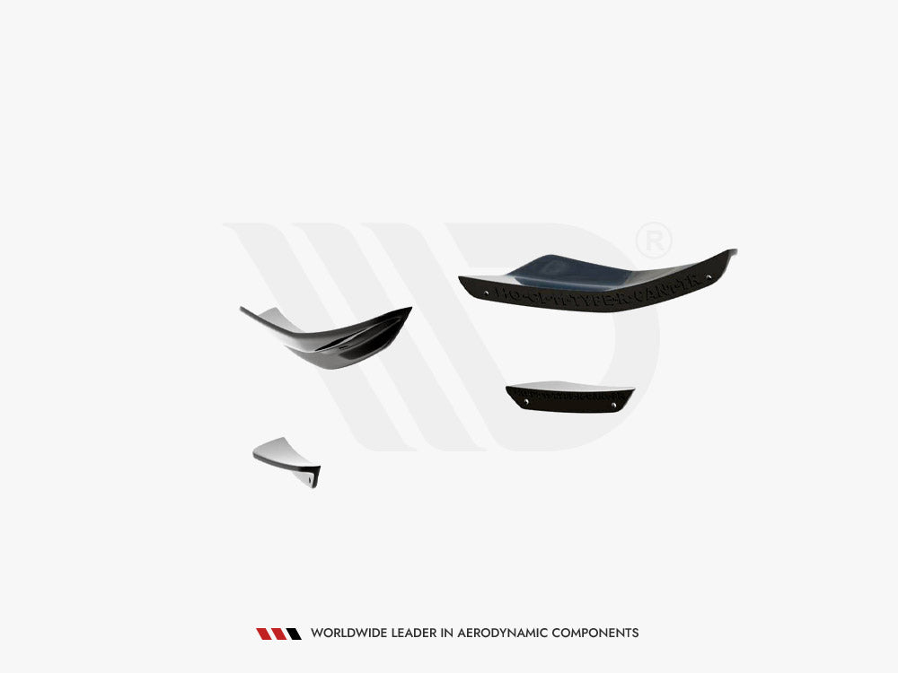 Maxton Design Front Bumper Wings (Canards) Honda Civic Type-R Mk 11 - HO-CI-11-TYPE-R-CAN1 - Image 7