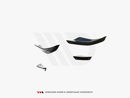 Maxton Design Front Bumper Wings (Canards) Honda Civic Type-R Mk 11 - HO-CI-11-TYPE-R-CAN1 - Image 7