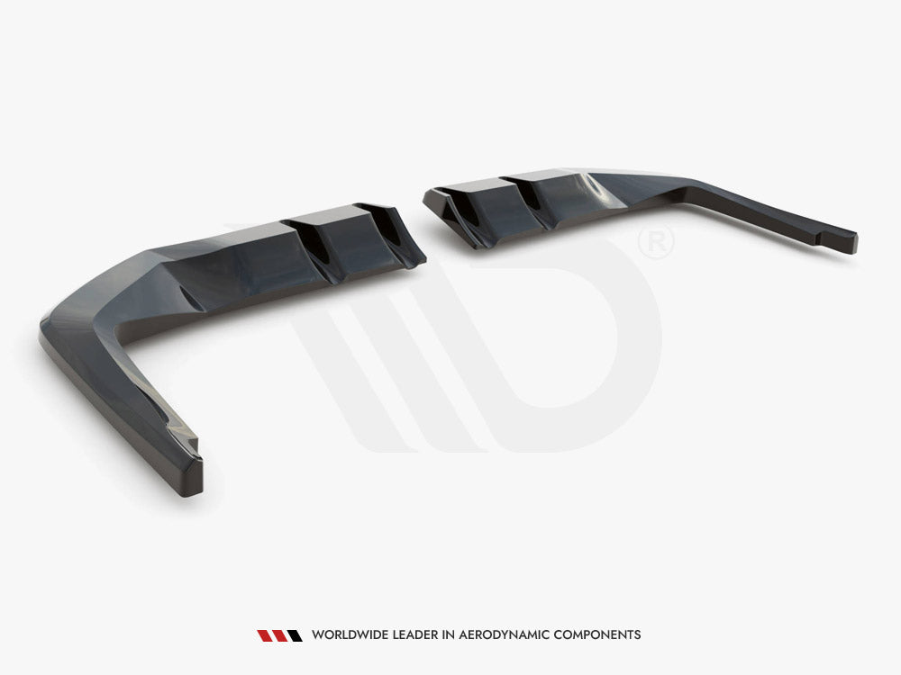 Maxton Design Central Rear Splitter (Vertical Bars) V.1 Honda Civic Type-R Mk 11 - HO-CI-11-TYPE-R-RSD1G+RD1G - Image 7