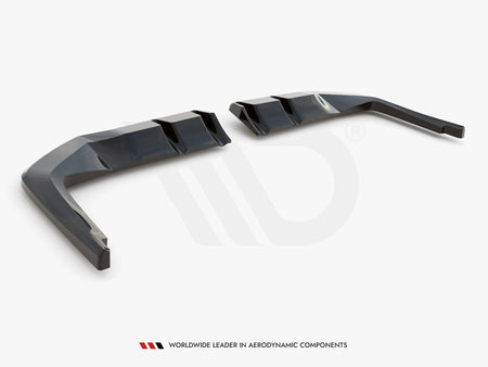 Maxton Design Central Rear Splitter (Vertical Bars) V.1 Honda Civic Type-R Mk 11 - HO-CI-11-TYPE-R-RSD1G+RD1G - Image 7