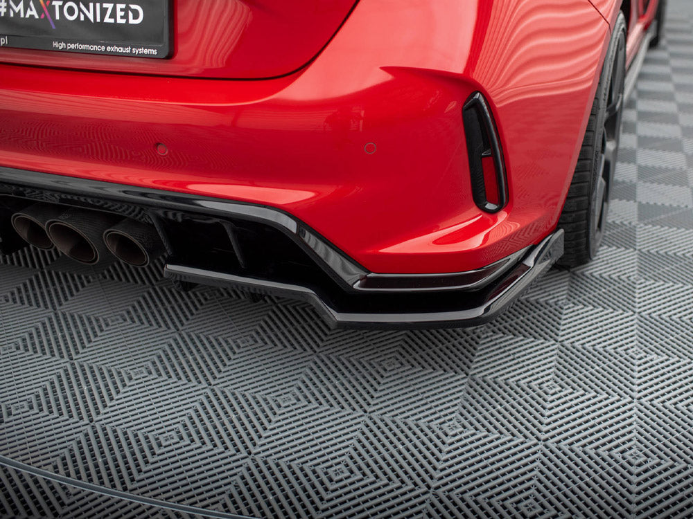 Maxton Design Central Rear Splitter (Vertical Bars) V.2 Honda Civic Type-R Mk 11 - HO-CI-11-TYPE-R-RSD2G+RD1G - Image 5