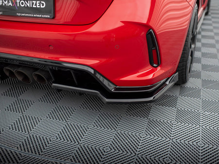 Maxton Design Central Rear Splitter (Vertical Bars) V.2 Honda Civic Type-R Mk 11 - HO-CI-11-TYPE-R-RSD2G+RD1G - Image 5