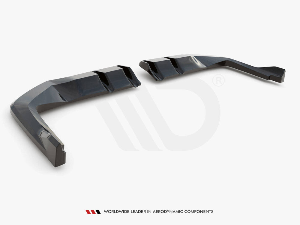 Maxton Design Central Rear Splitter (Vertical Bars) V.2 Honda Civic Type-R Mk 11 - HO-CI-11-TYPE-R-RSD2G+RD1G - Image 7