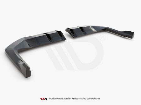 Maxton Design Central Rear Splitter (Vertical Bars) V.2 Honda Civic Type-R Mk 11 - HO-CI-11-TYPE-R-RSD2G+RD1G - Image 7
