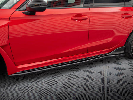 Maxton Design Side Skirts Diffusers V.1 Honda Civic Type-R Mk 11 - HO-CI-11-TYPE-R-SD1G - Image 3