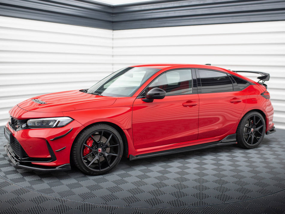 Maxton Design Side Skirts Diffusers V.2 Honda Civic Type-R Mk 11 - HO-CI-11-TYPE-R-SD2G - Image 2