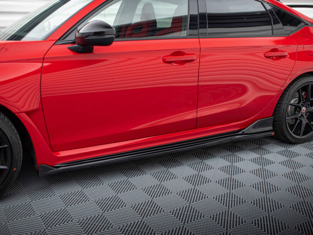 Maxton Design Side Skirts Diffusers V.2 Honda Civic Type-R Mk 11 - HO-CI-11-TYPE-R-SD2G - Image 4