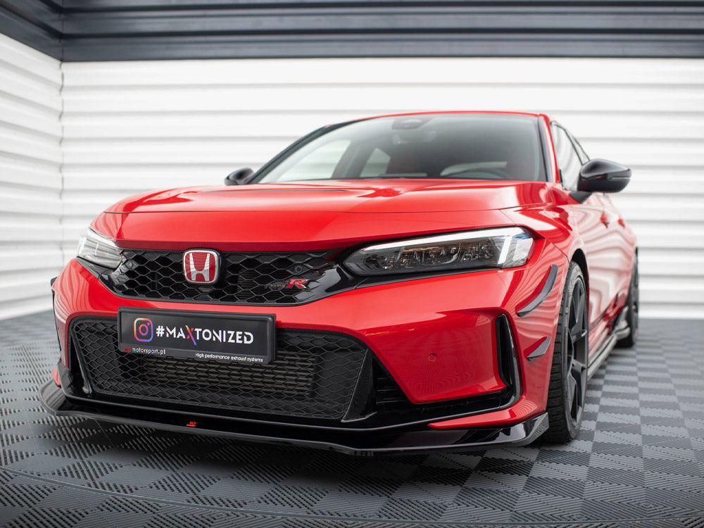 Maxton Design Front Splitter V.1 Honda Civic Type-R Mk 11 - HO-CI-11-TYPE-R-FD1G - Image 2