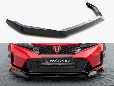 Maxton Design Front Splitter V.1 Honda Civic Type-R Mk 11 - HO-CI-11-TYPE-R-FD1G - Image 1