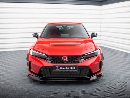Maxton Design Front Splitter V.1 Honda Civic Type-R Mk 11 - HO-CI-11-TYPE-R-FD1G - Image 3