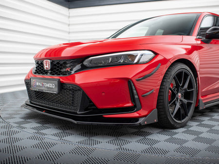 Maxton Design Front Splitter V.1 + Flaps Honda Civic Type-R Mk 11 - HO-CI-11-TYPE-R-FD1G+FSF1B - Image 4
