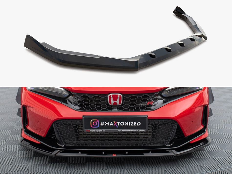 Maxton Design Front Splitter V.2 Honda Civic Type-R Mk 11 - HO-CI-11-TYPE-R-FD2G - Image 1