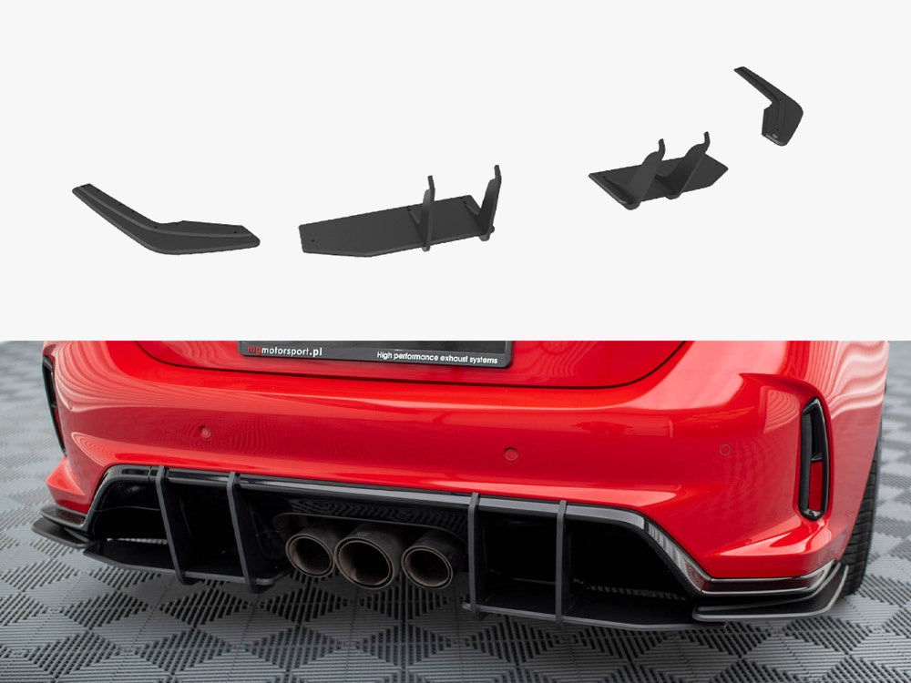 Maxton Design Street PRO Rear Diffuser Honda Civic Type-R Mk 11 - HOCI11TYPERCNC-RSD1B - Image 1
