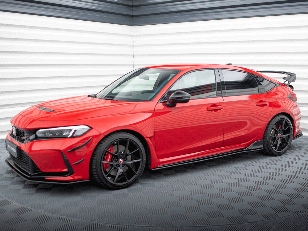 Maxton Design Street PRO Side Skirts Diffusers Honda Civic Type-R Mk 11 - HOCI11TYPERCNC-SD1B - Image 2