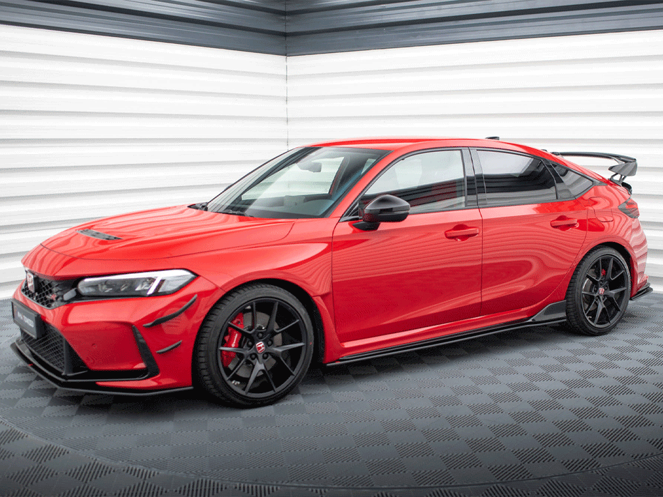 Maxton Design Street PRO Side Skirts Diffusers Honda Civic Type-R Mk 11 - HOCI11TYPERCNC-SD1B - Image 2