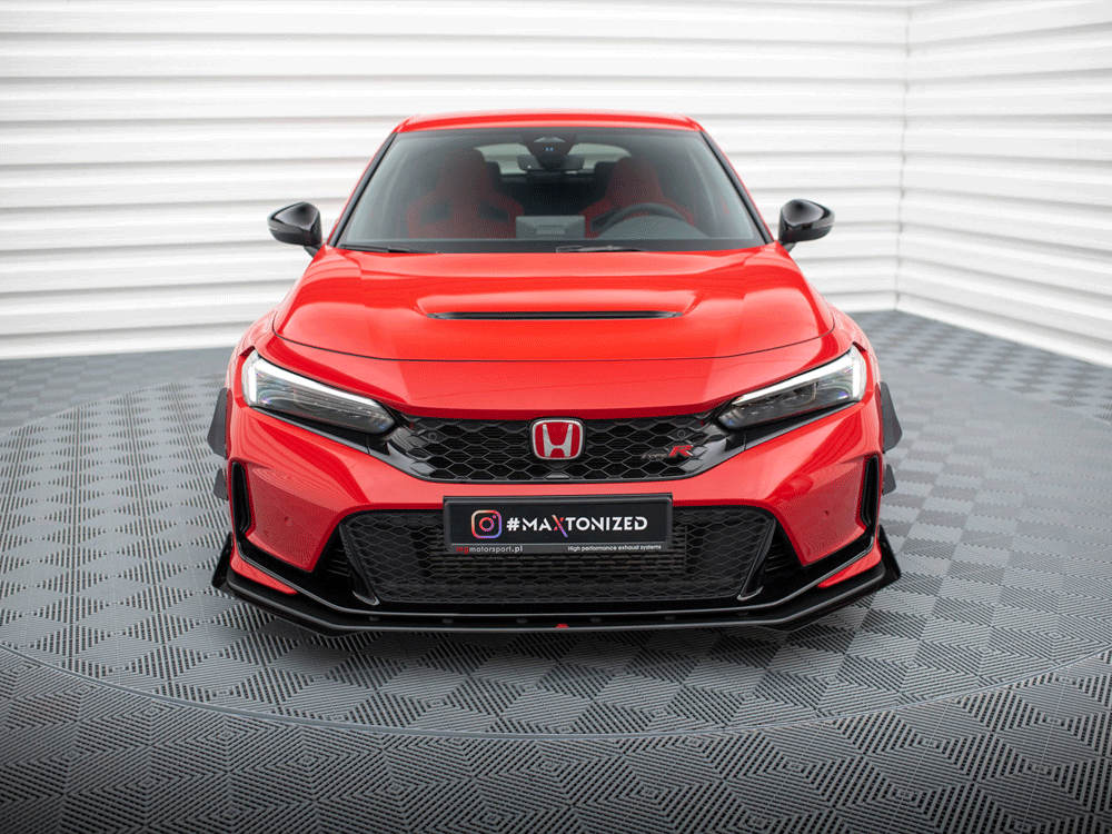 Maxton Design Street PRO Front Splitter + Flaps Honda Civic Type-R Mk 11 - HOCI11TYPERCNC-FD1B+FSF1G - Image 3