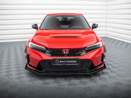 Maxton Design Street PRO Front Splitter + Flaps Honda Civic Type-R Mk 11 - HOCI11TYPERCNC-FD1B+FSF1G - Image 3