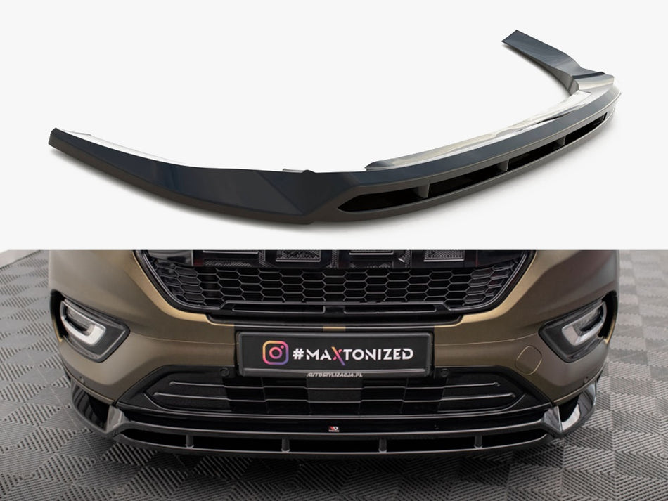Maxton Design Front Splitter Ford Tourneo Custom Mk1 Facelift - FO-TOC-1F-FD1G+FD1RG - Image 1