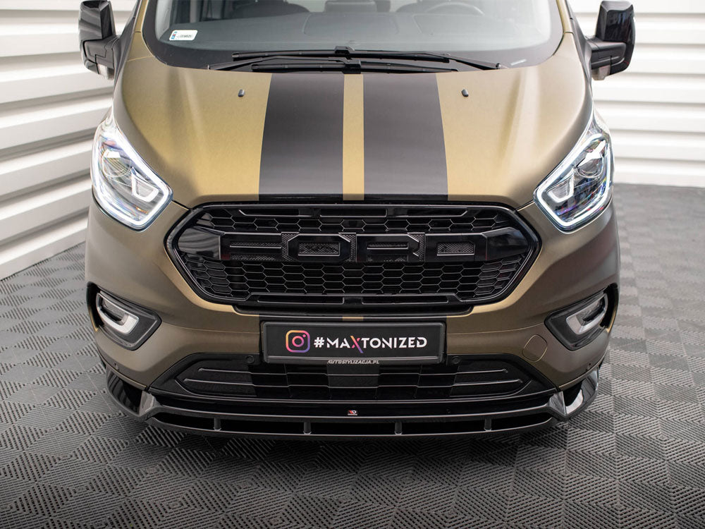Maxton Design Front Splitter Ford Tourneo Custom Mk1 Facelift - FO-TOC-1F-FD1G+FD1RG - Image 3