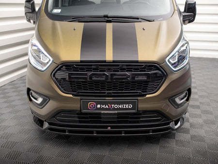 Maxton Design Front Splitter Ford Tourneo Custom Mk1 Facelift - FO-TOC-1F-FD1G+FD1RG - Image 3