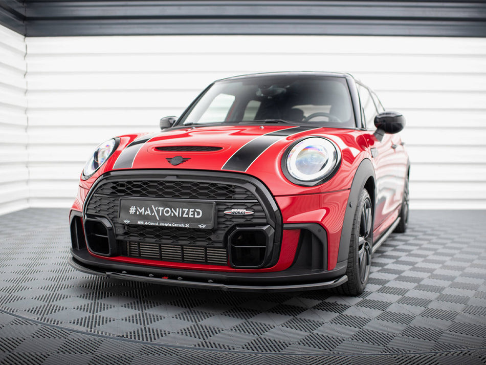 Maxton Design Front Splitter V.1 Mini Cooper S John Cooper Works F56 Facelift - MC-3F-56-JCW-5D-FD1G - Image 2