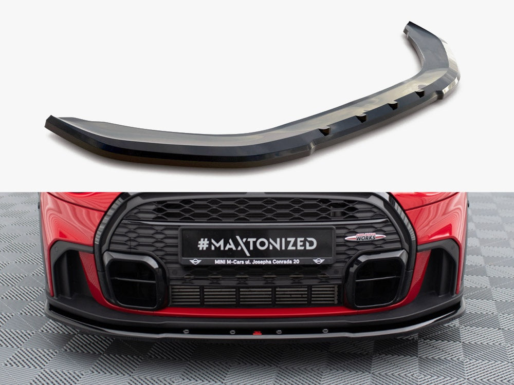 Maxton Design Front Splitter V.1 Mini Cooper S John Cooper Works F56 Facelift - MC-3F-56-JCW-5D-FD1G - Image 1