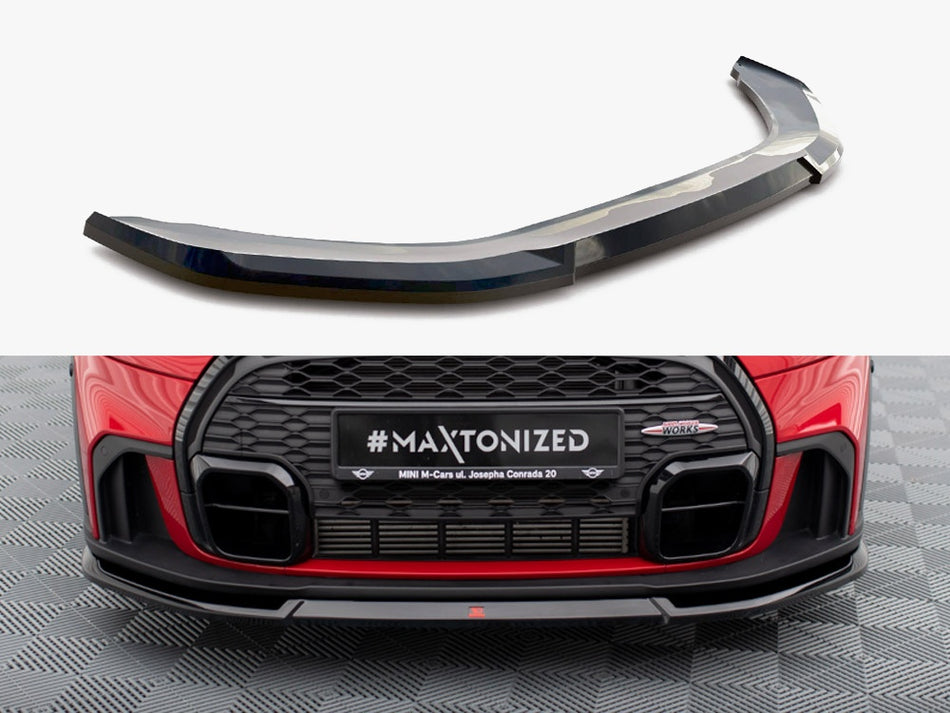 Maxton Design Front Splitter V.2 Mini Cooper S John Cooper Works F56 Facelift - MC-3F-56-JCW-5D-FD2G - Image 1