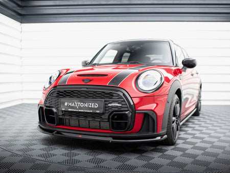 Maxton Design Front Splitter V.2 Mini Cooper S John Cooper Works F56 Facelift - MC-3F-56-JCW-5D-FD2G - Image 2